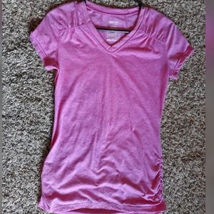 Danskin Now Pink Semifitted Workout Top